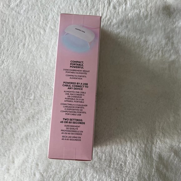 Dashing Diva Glaze Semi-Cured Gel Starter Kit pale blush pink nwt - Picture 5 of 5